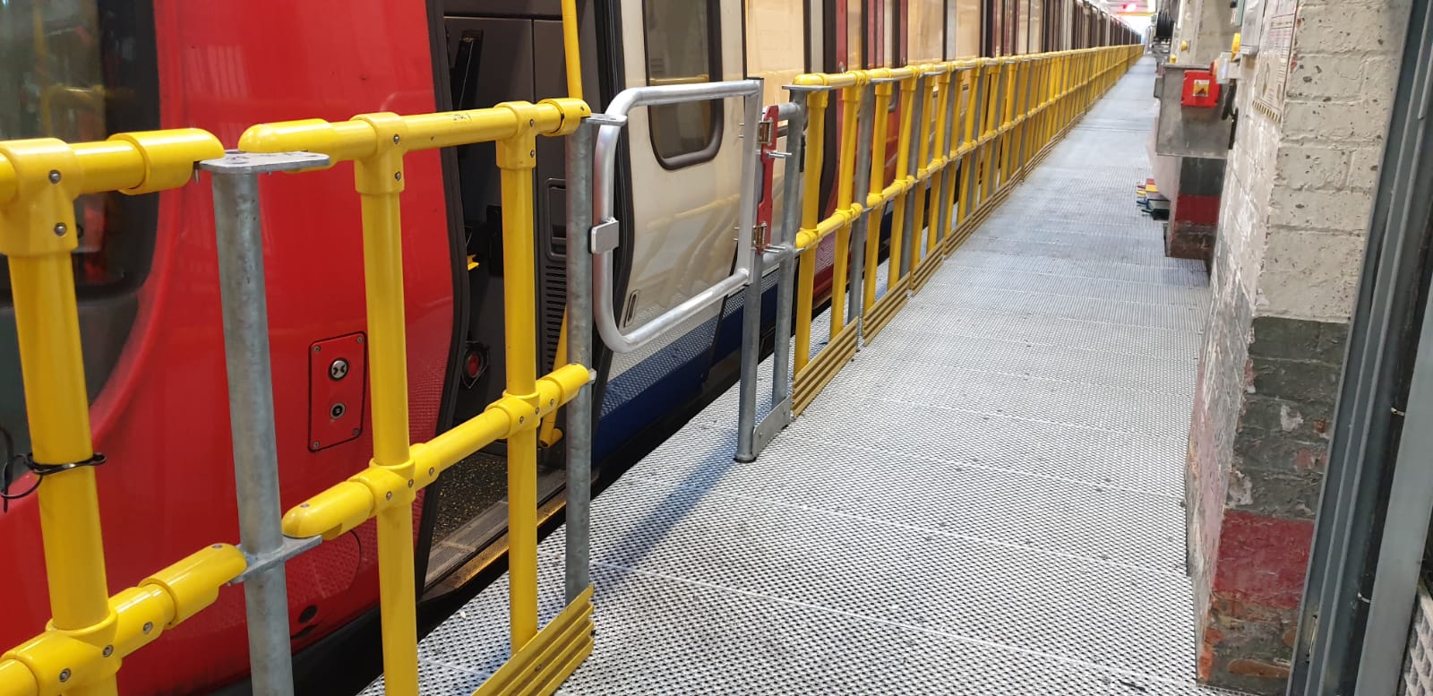 Bespoke Access Gates Working at Height